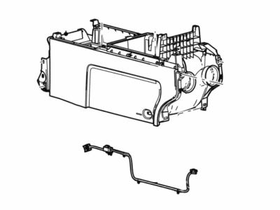 2005 Ford F-150 Center Console Base - 4L3Z-15045A36-EAB