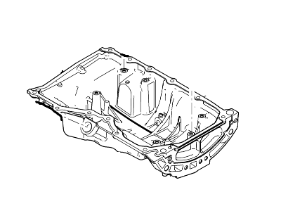 Ford Fusion Oil Pan - 6M8Z-6675-AB