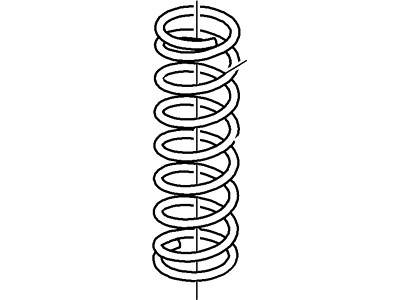 Ford Focus Coil Springs - 5S4Z-5B669-FA