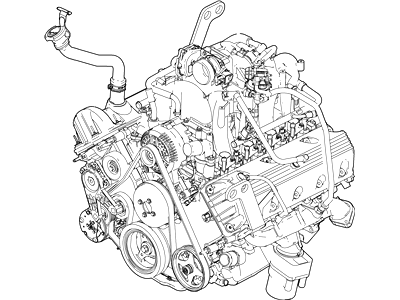 Ford 6C2Z-6007-FA Engine Assembly