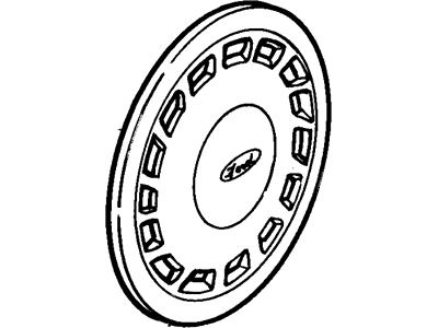 Mercury Mystique Wheel Cover - F4BZ1130C