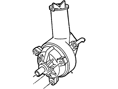 Mercury Topaz Power Steering Pump - E7FZ-3A674-CARM