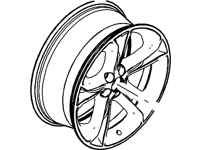 2013 Ford Explorer Spare Wheel - BB5Z-1007-B