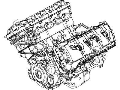 Ford BR3Z-6006-A Service Engine Assembly