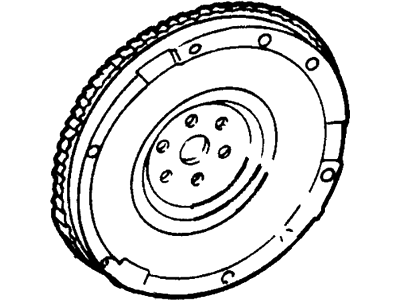 2003 Ford Escape Flywheel Ring Gear - D8RZ-6384-A