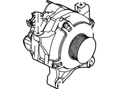 Ford GC2Z-10346-A Alternator Assembly