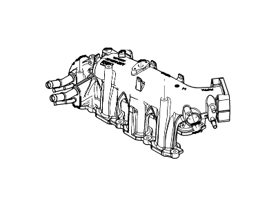 2017 Ford Explorer Intake Manifold - DG1Z-9424-A