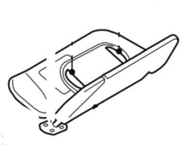 Ford 1L2Z-7804105-CAA Sun Visor Assembly