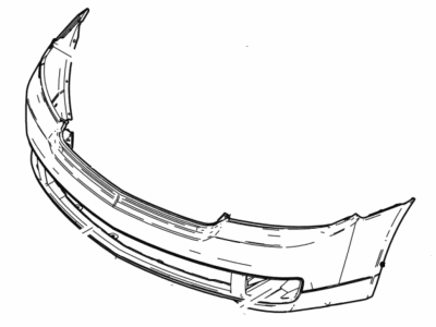 Mercury Milan Bumper - 6H6Z-17D957-BACP