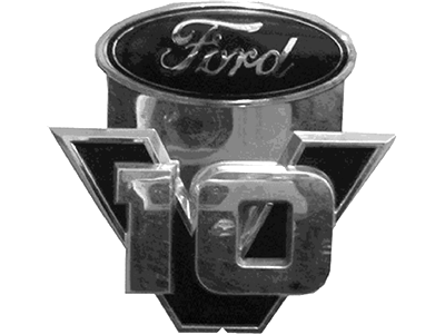 Ford F53 Stripped Chassis Emblem - 9C2Z-6342528-A