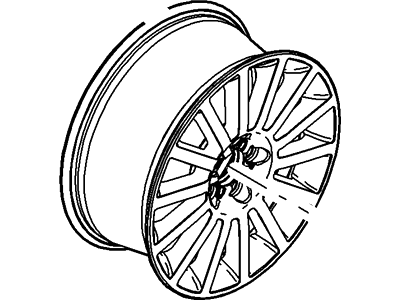 2011 Mercury Milan Spare Wheel - 9N7Z-1007-A