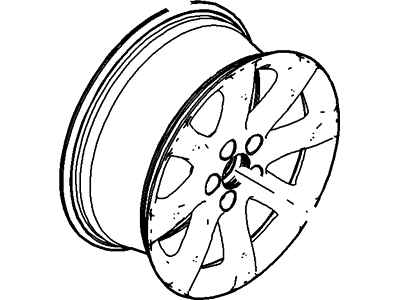 Mercury Milan Spare Wheel - BE5Z-1007-A