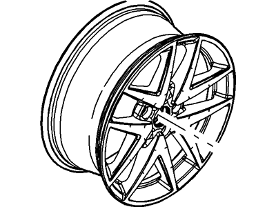 Mercury Milan Spare Wheel - 9E5Z-1007-B