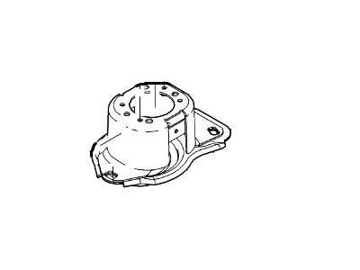 Ford Taurus Shock And Strut Mount - 5F9Z-18192-AB