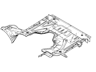 Ford 4C2Z-1511135-CA Pan Assembly - Floor