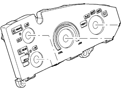 2015 Ford E-250 A/C Switch - 5C2Z-18549-BA