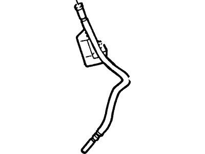Ford F1AZ-6754-A Oil Level Indicator Tube