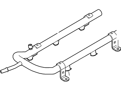 Lincoln MKT Fuel Rail - AT4Z-9F792-A