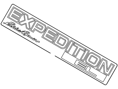 2009 Ford Expedition Emblem - 7L1Z-4042528-B