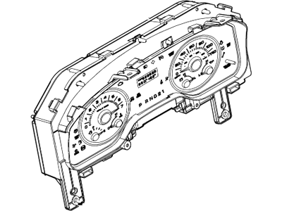 Ford 6L1Z-10849-DA Instrument Cluster