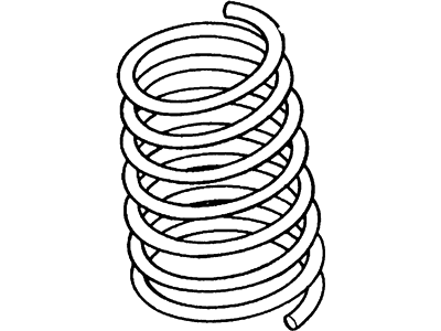 Ford Contour Coil Springs - F5RZ-5560-B