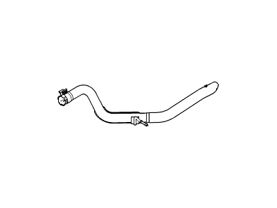 2002 Ford Explorer Exhaust Pipe - 1L2Z-5202-BC