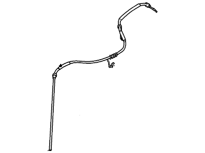 2004 Ford Freestar Parking Brake Cable - 3F2Z-2A635-AA