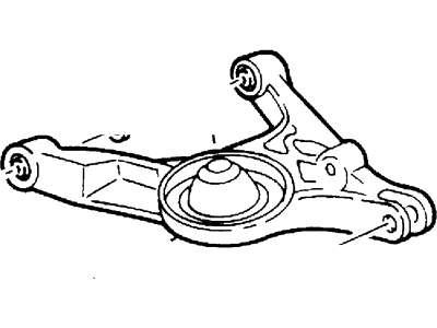 Ford XR3Z5A649BB Arm Assembly Rear Suspension