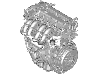 Ford D2BZ-6007-A Engine Assembly