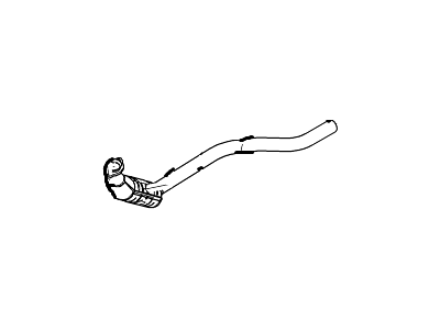 Ford XW4Z-5E212-CC Catalytic Converter Assembly