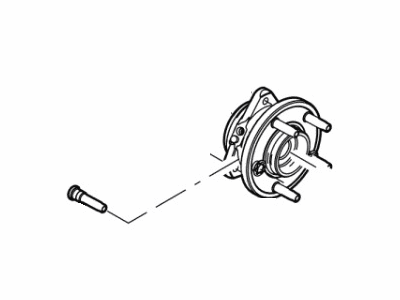 Ford Ranger Wheel Hub - YL5Z-1104-BA