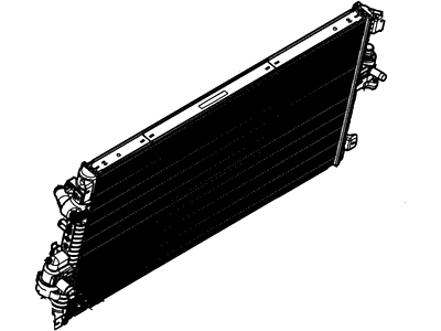 Ford BC3Z-8005-LCP Radiator Assembly
