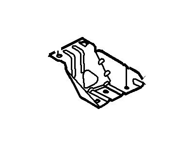 Ford Crown Victoria Radiator Support - 6W1Z-8052-A