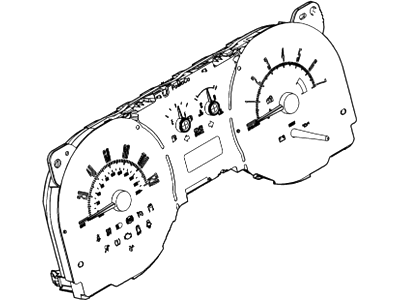 Ford BR3Z-10849-AB Instrument Cluster