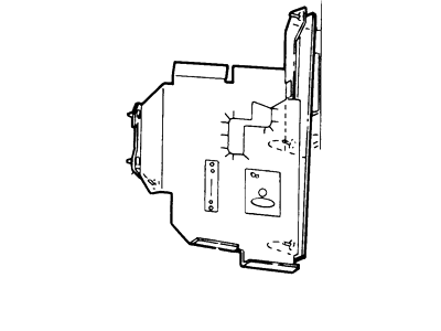 Ford F8AZ-8310-AA Deflector