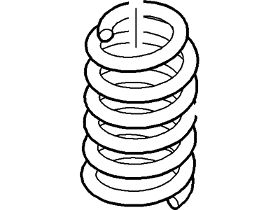 2010 Lincoln MKS Coil Springs - AA5Z-5560-F