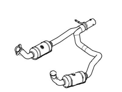 Ford Catalytic Converter - GC2Z-5F250-A