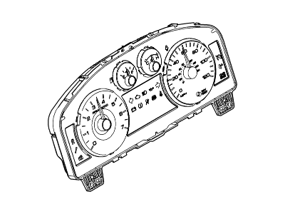 Ford 8E5Z-10849-A Instrument Cluster