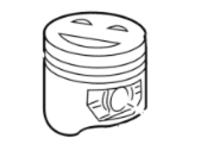 Ford 9E5Z-6108-B Piston And Pin Assembly