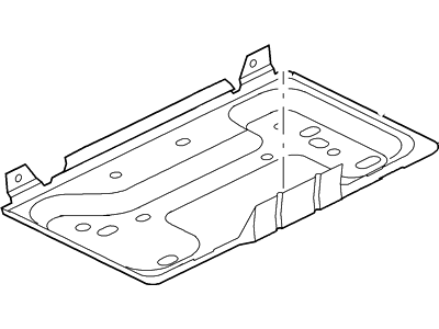 2002 Ford F53 Battery Tray - F4TZ-10732-C