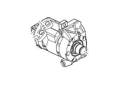 2014 Lincoln Mark LT A/C Compressor - EL3Z-19703-C