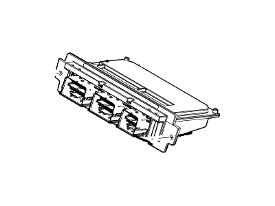 Ford BA8Z-12A650-DC Module - Engine Control - EEC