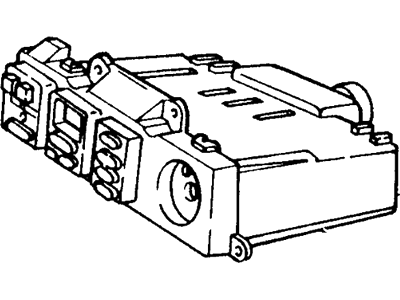 1987 Ford Mustang HVAC Control Module - E6DZ19980A