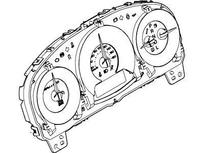 Ford BE5Z-10849-DB Instrument Cluster