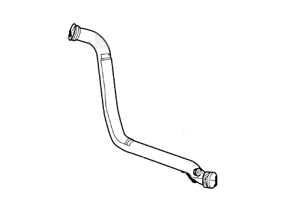 1999 Ford F-550 Super Duty Exhaust Pipe - F7TZ-6N646-AA