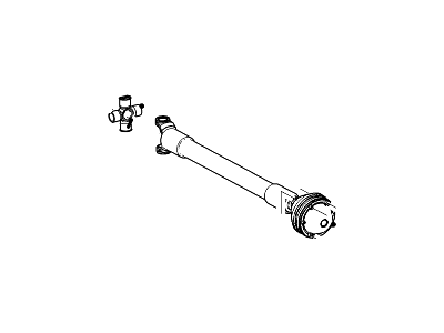 Ford 6L2Z-4A376-AA Drive Shaft Assembly