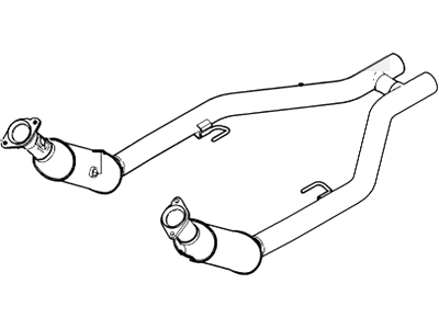 2007 Ford Mustang Catalytic Converter - 4R3Z-5F250-GB