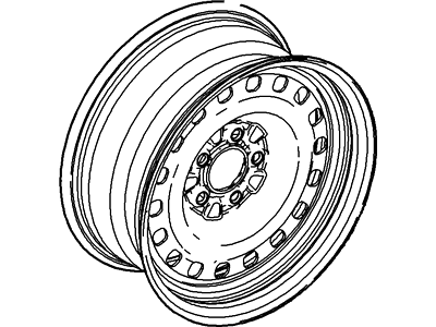 Mercury Mountaineer Spare Wheel - F8AZ-1007-EACP