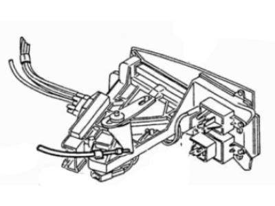 Ford F3UZ18549B Control Assembly Heater