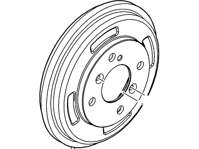 Ford Brake Drum - BE8Z-1126-A